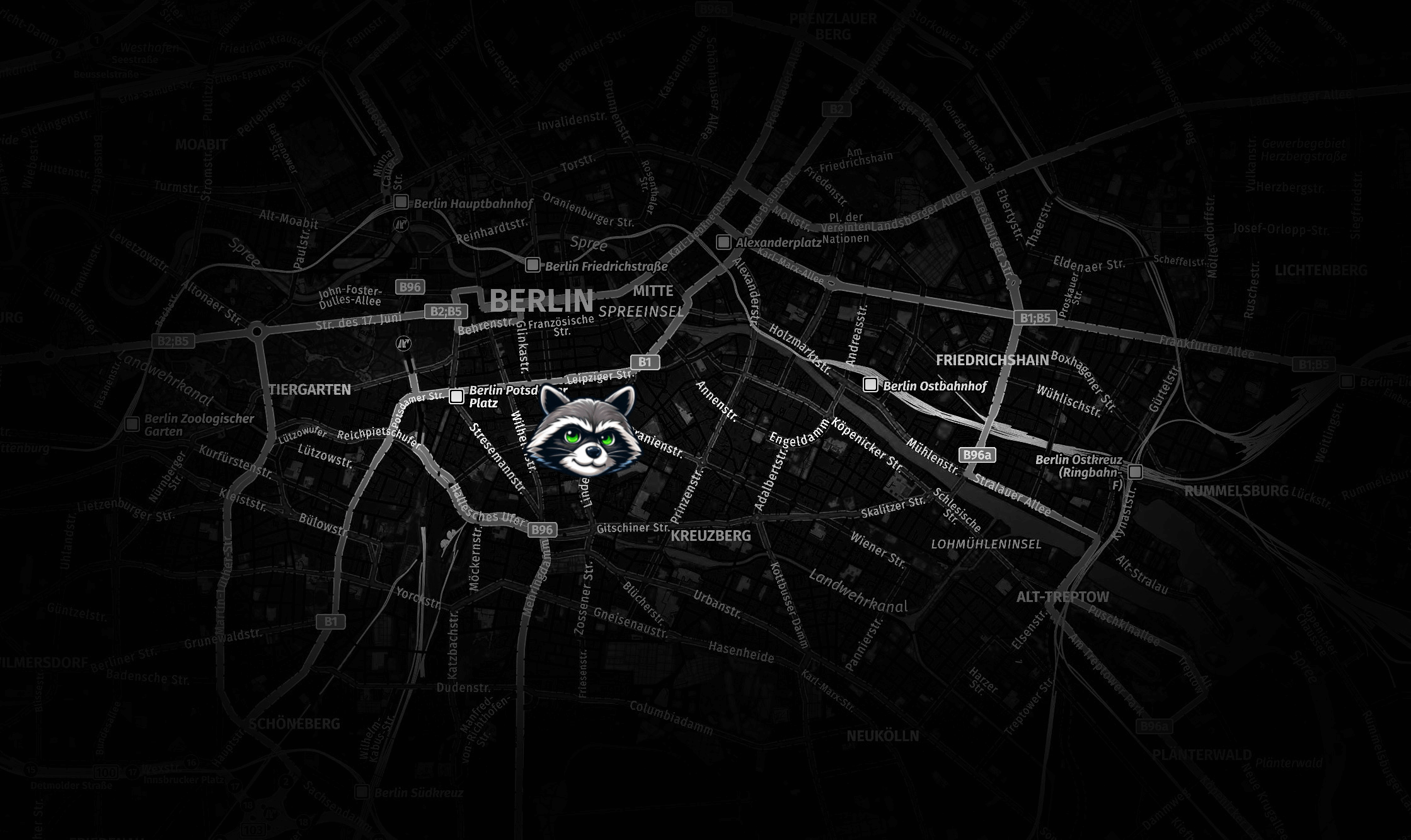 map of berlin
